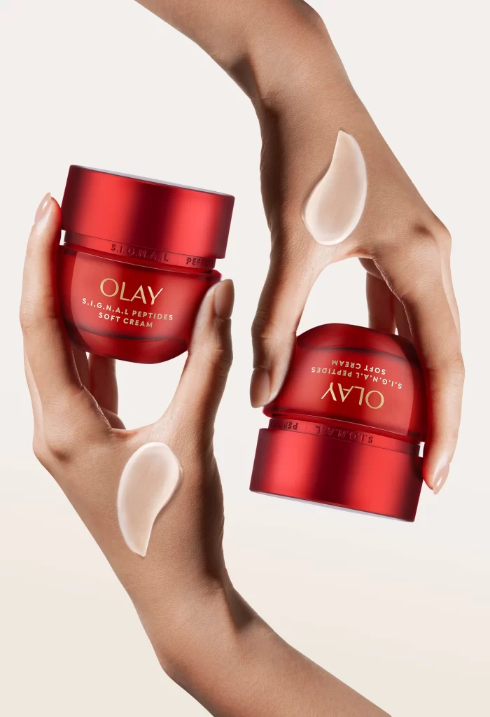 Olay S.I.G.N.A.L Peptides soft cream Packaging