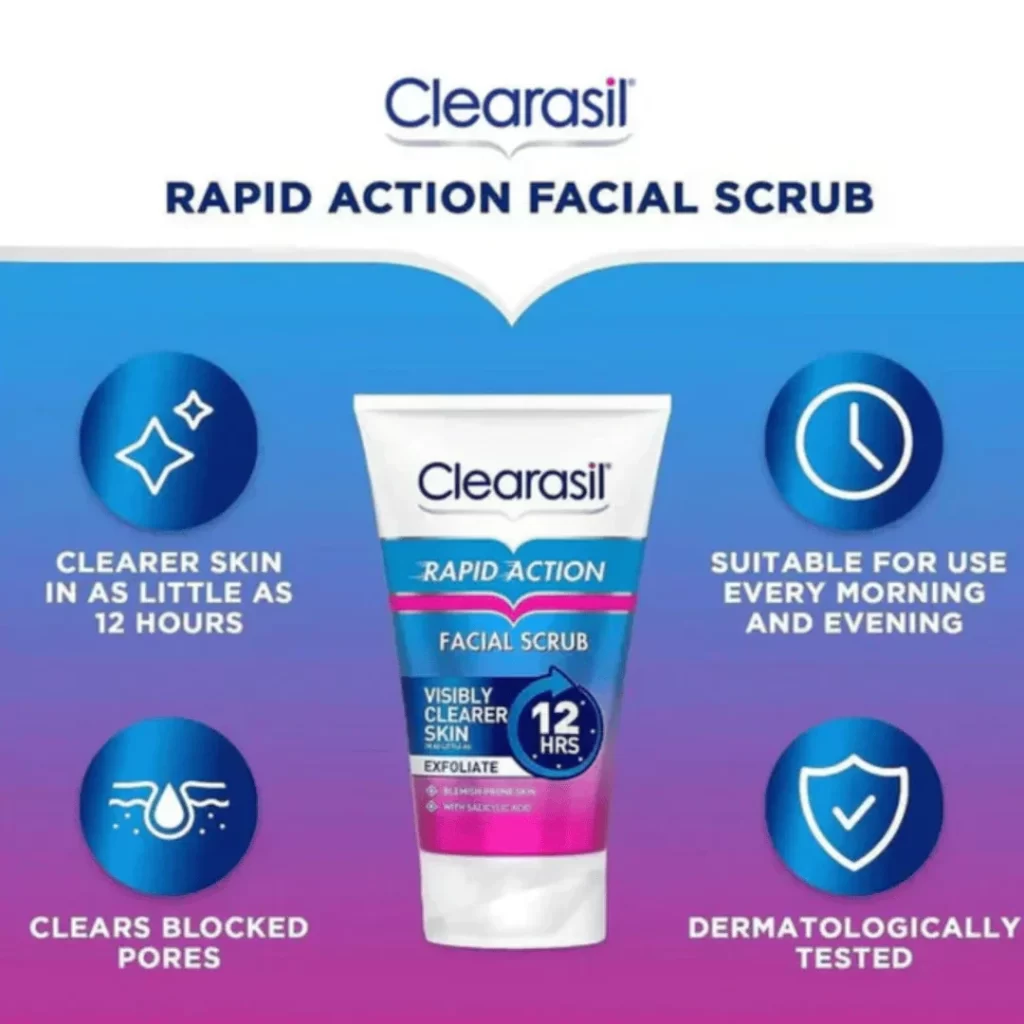 Clearasil Rapid Action Facial Scrub