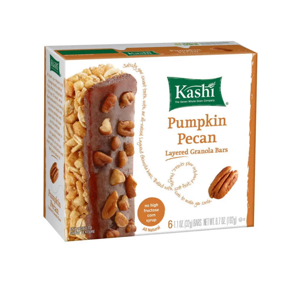 Kashi Layered Granola Bars Pumpkin Pecan