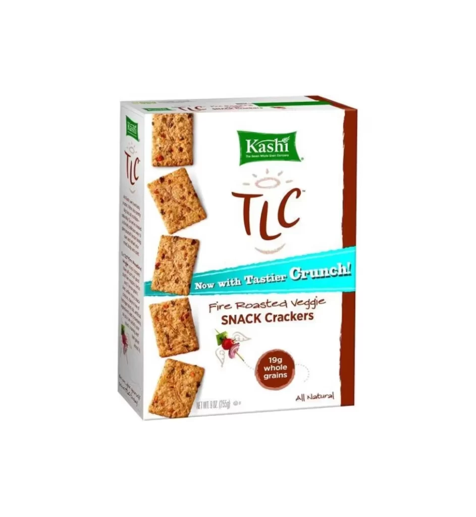 Kashi Fire Roasted Veggie Snack Crackers Fire Roasted Veggie