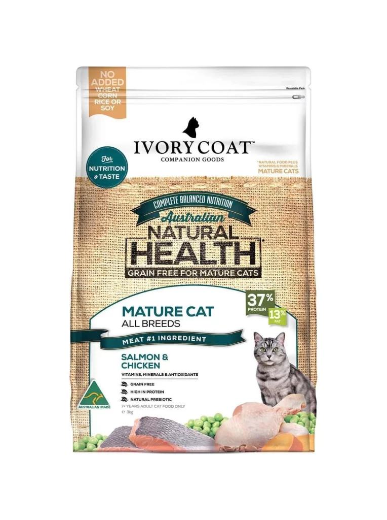 Ivory Coat Cat Food Packaging F