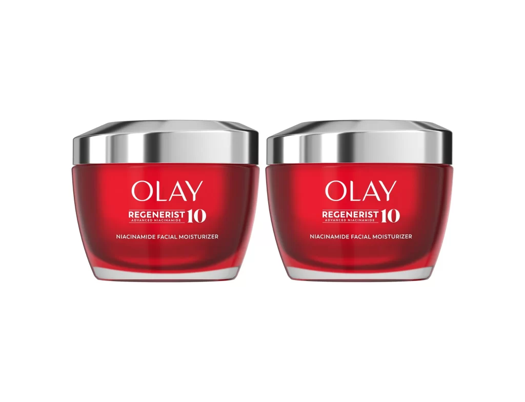 Olay REGENERIST 10 NIACINAMIDE Skincare Packaging