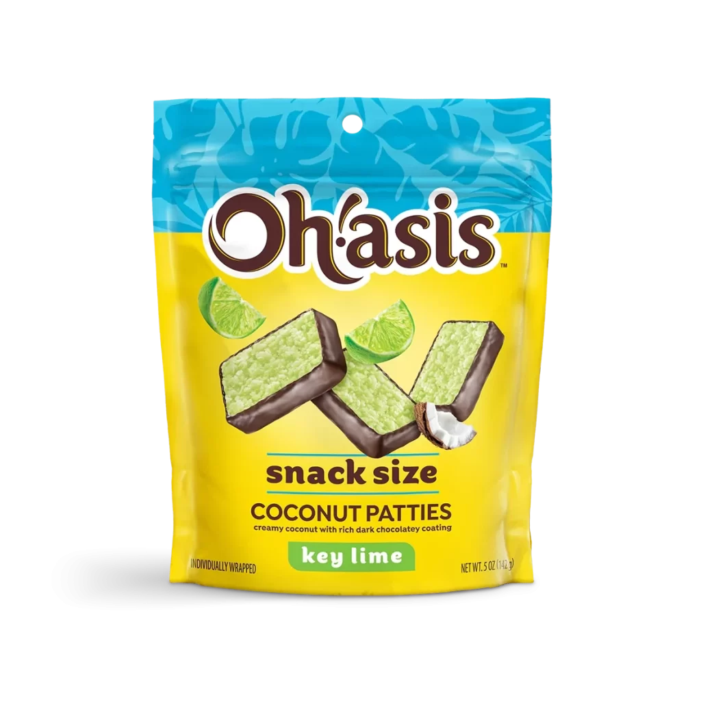 Oh’asis Coconut Patties key lime