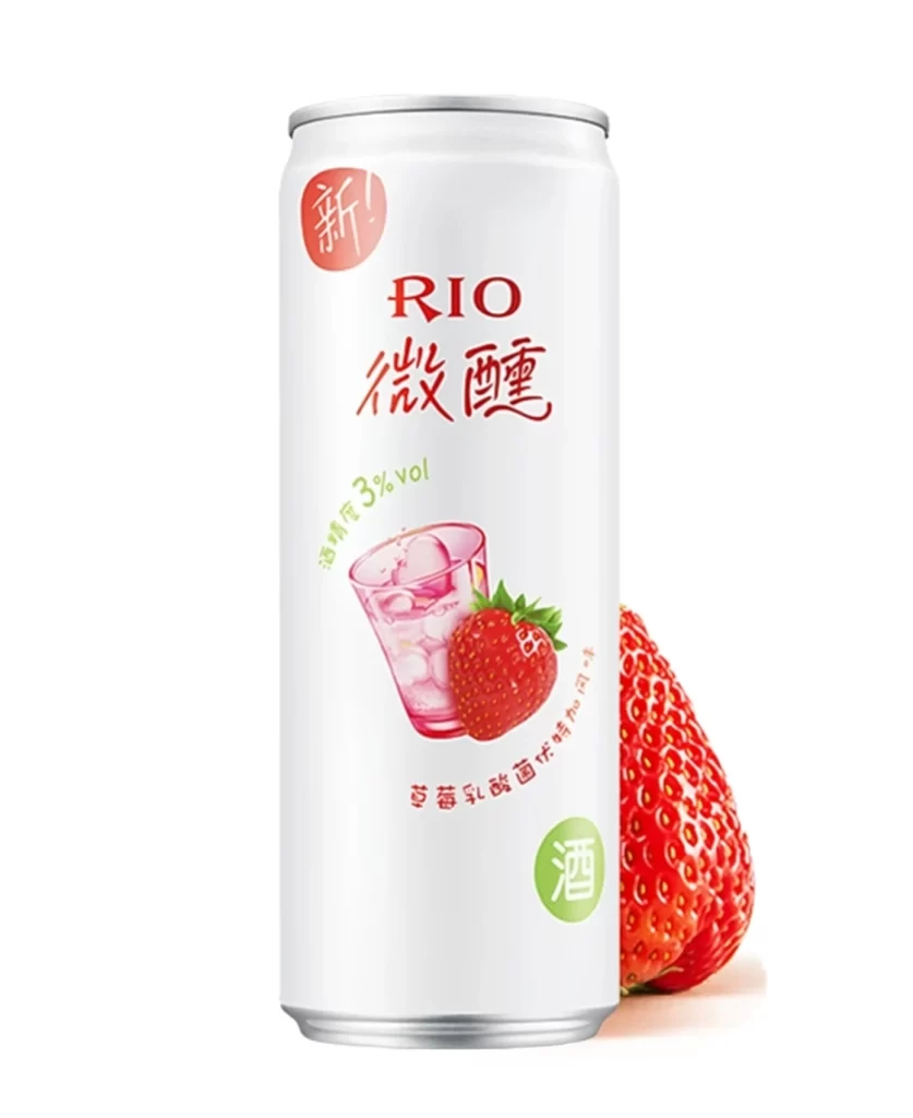 Rio Alcoholic Beverage Can Strawberry