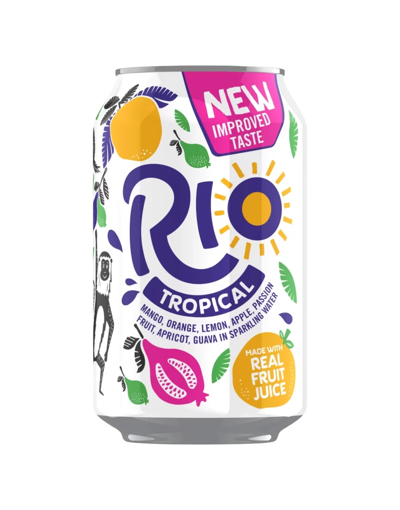 Rio Sparkling Fruit Drink Tropical
