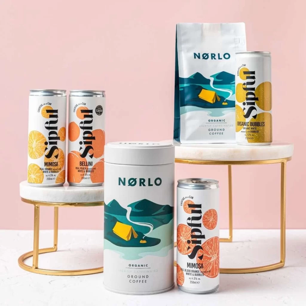 Sipful Mimosa Bellini Organic Bubbles Advertising Photography