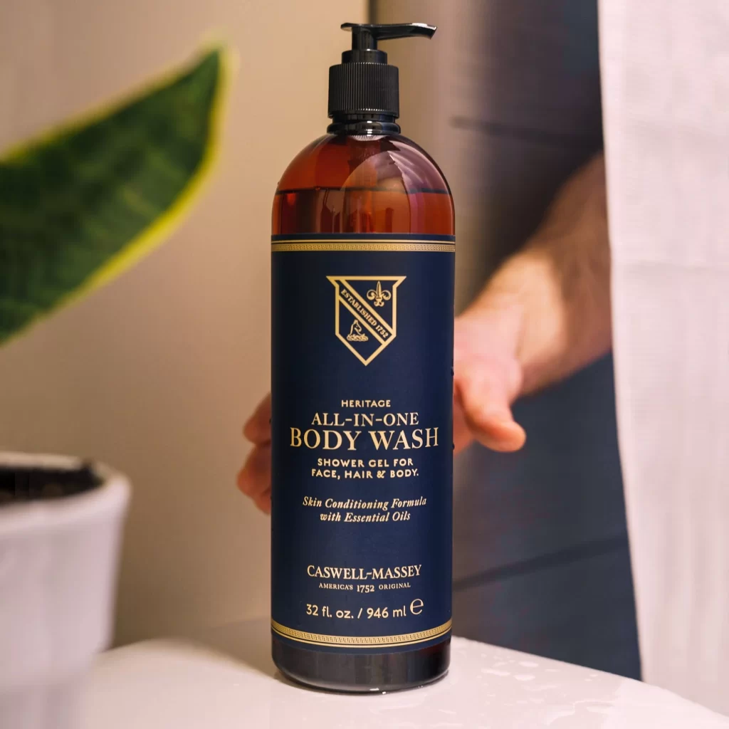 Caswell-Massey Body Wash Packaging Bottle