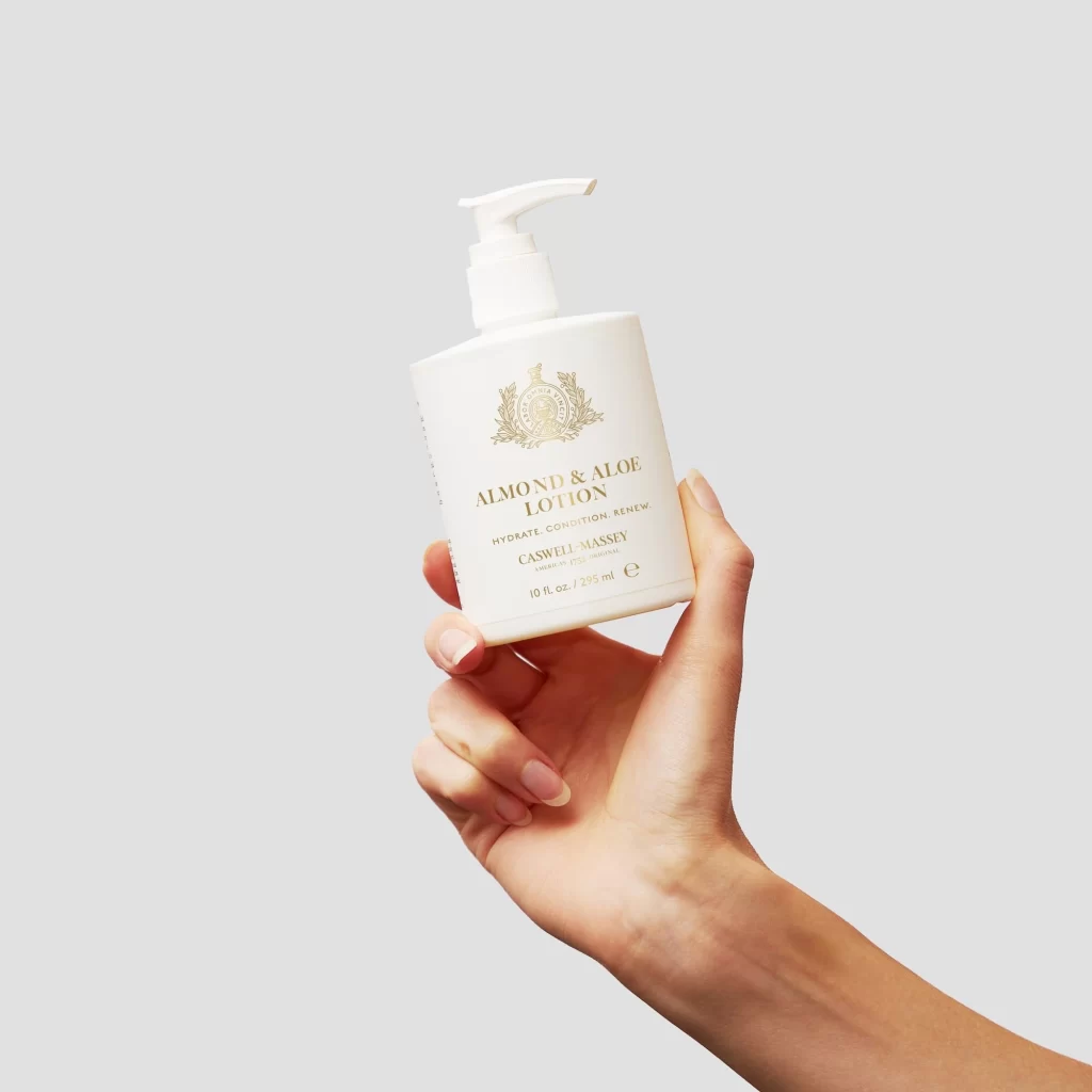 Caswell-Massey Lotion Packaging