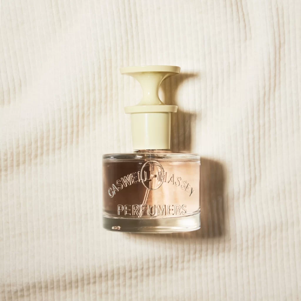 Caswell-Massey Perfume Packaging Yellow