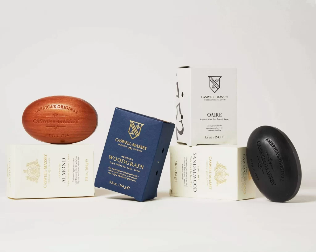 Caswell-Massey Soap Packaging Black
