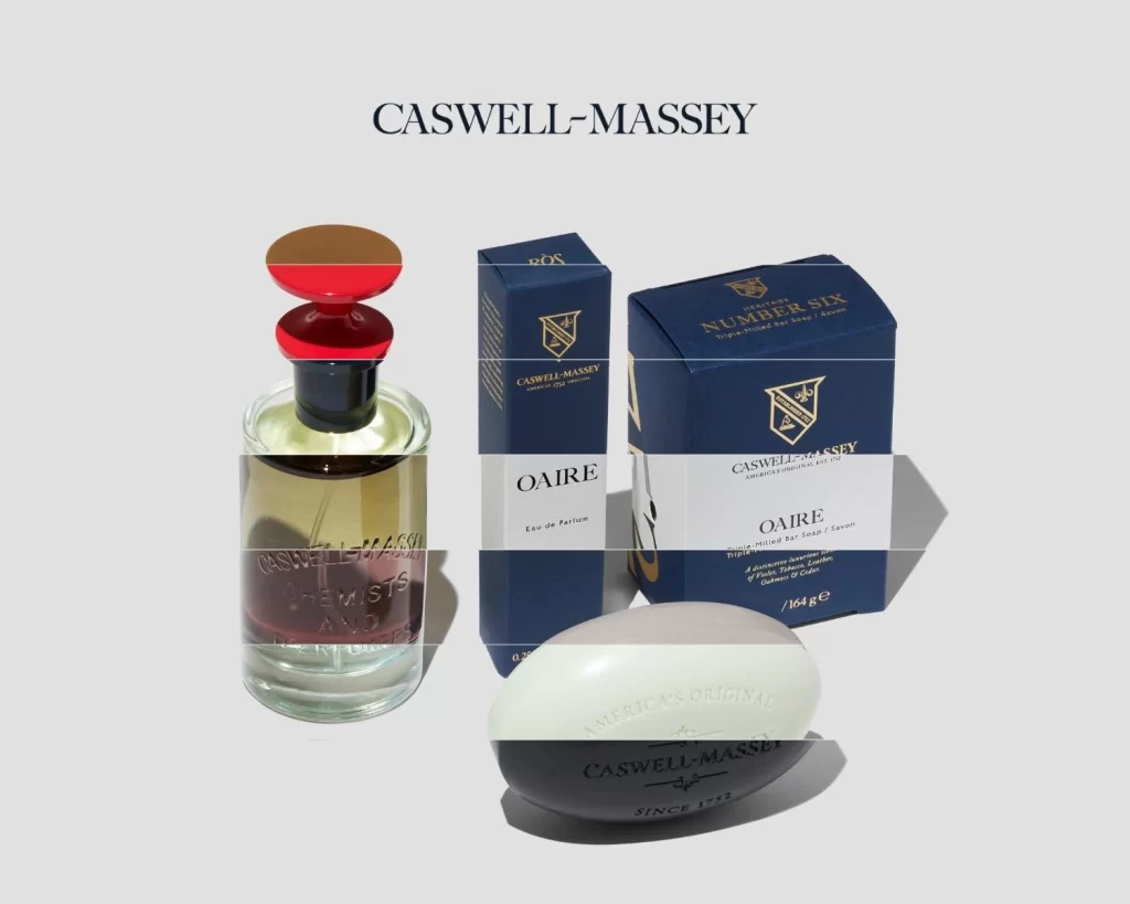Caswell-Massey Perfume and Soap Packaging