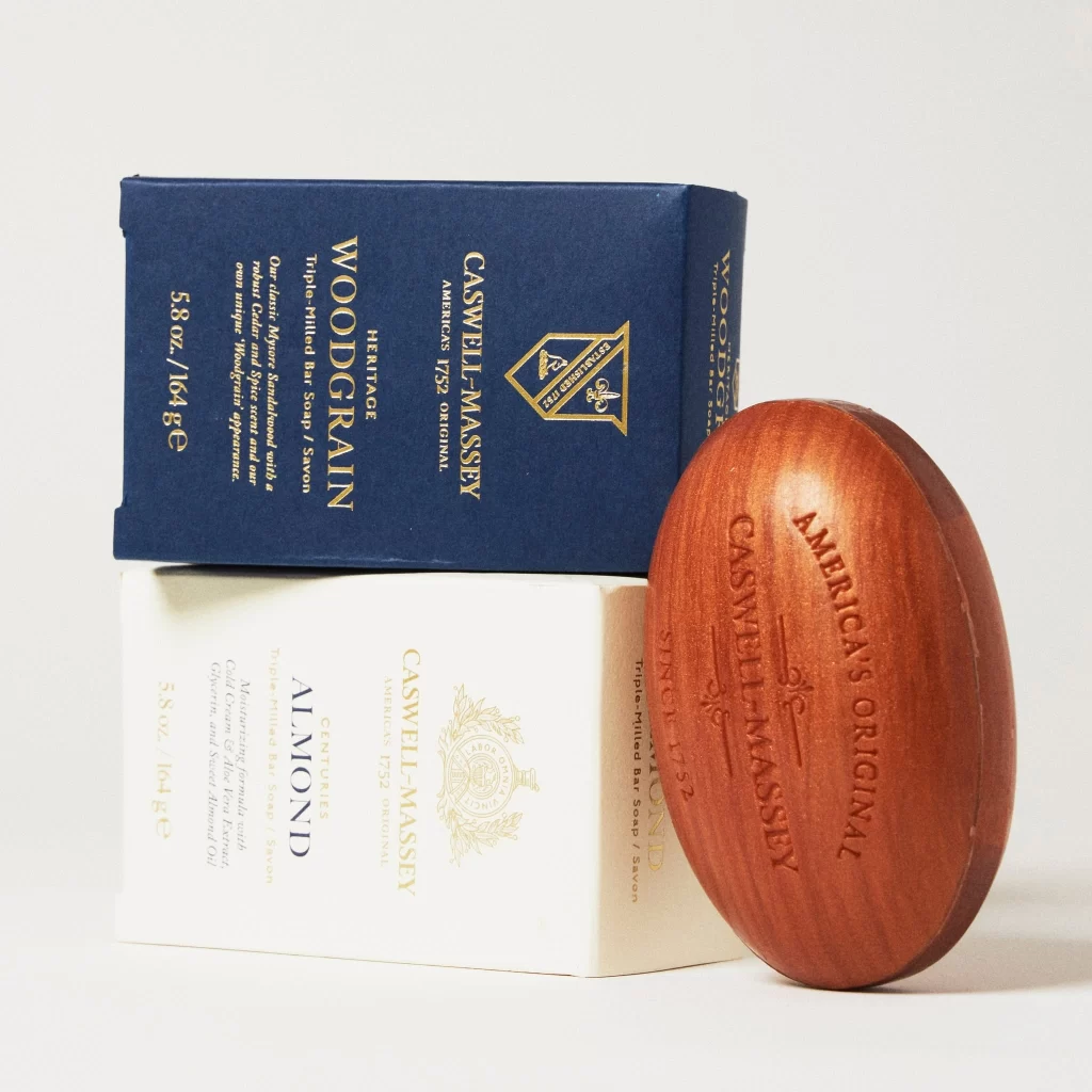 Caswell-Massey Soap Packaging