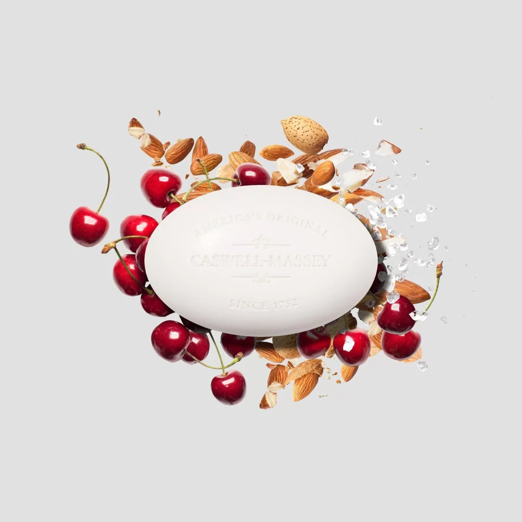 Caswell-Massey Skincare Packaging Red