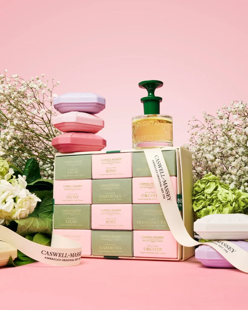 Caswell-Massey Skincare Packaging Green
