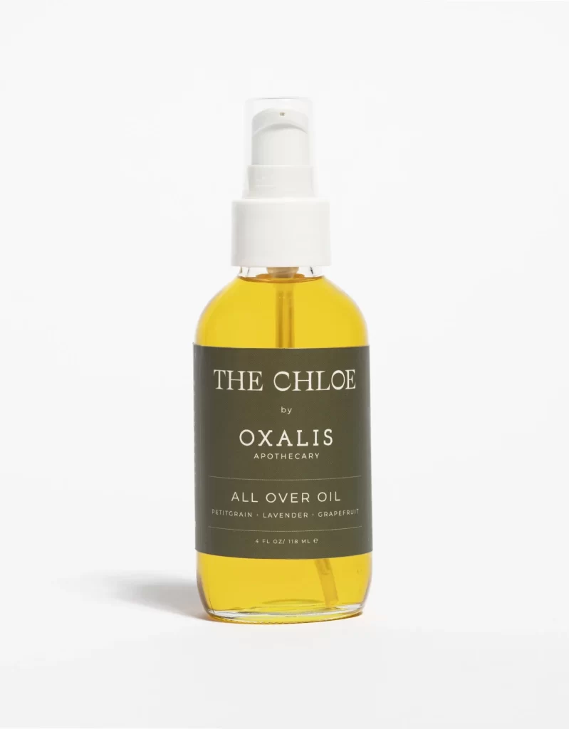 OXALIS THE CHLOE Yellow All Over Oil Packaging