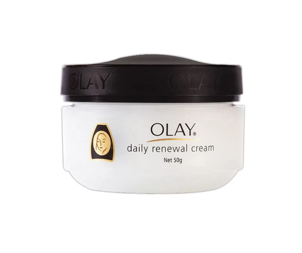 Olay daily renewal cream Skincare Packaging