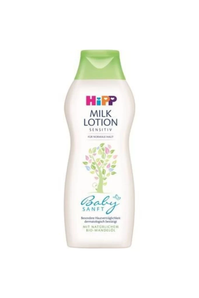 HiPP Sensitiv White Milk Lotion Packaging