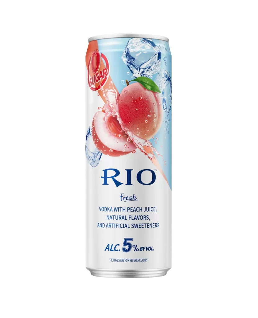 Rio Vodka Can Peach