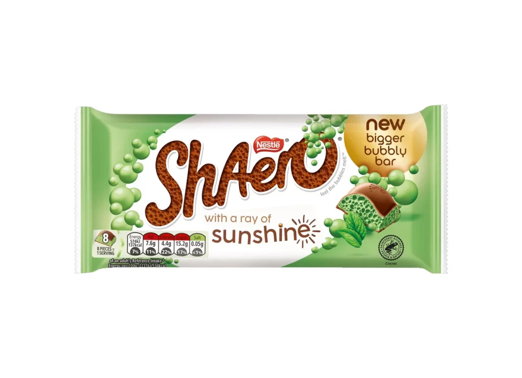 Nestle Aero Chocolate Packaging E