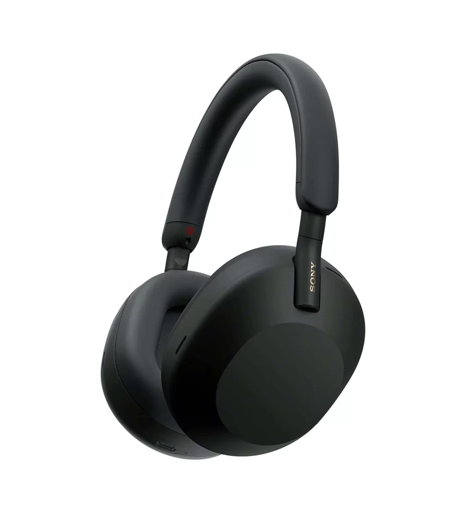 Sony WH-1000XM5 Black Headphones Display Packaging