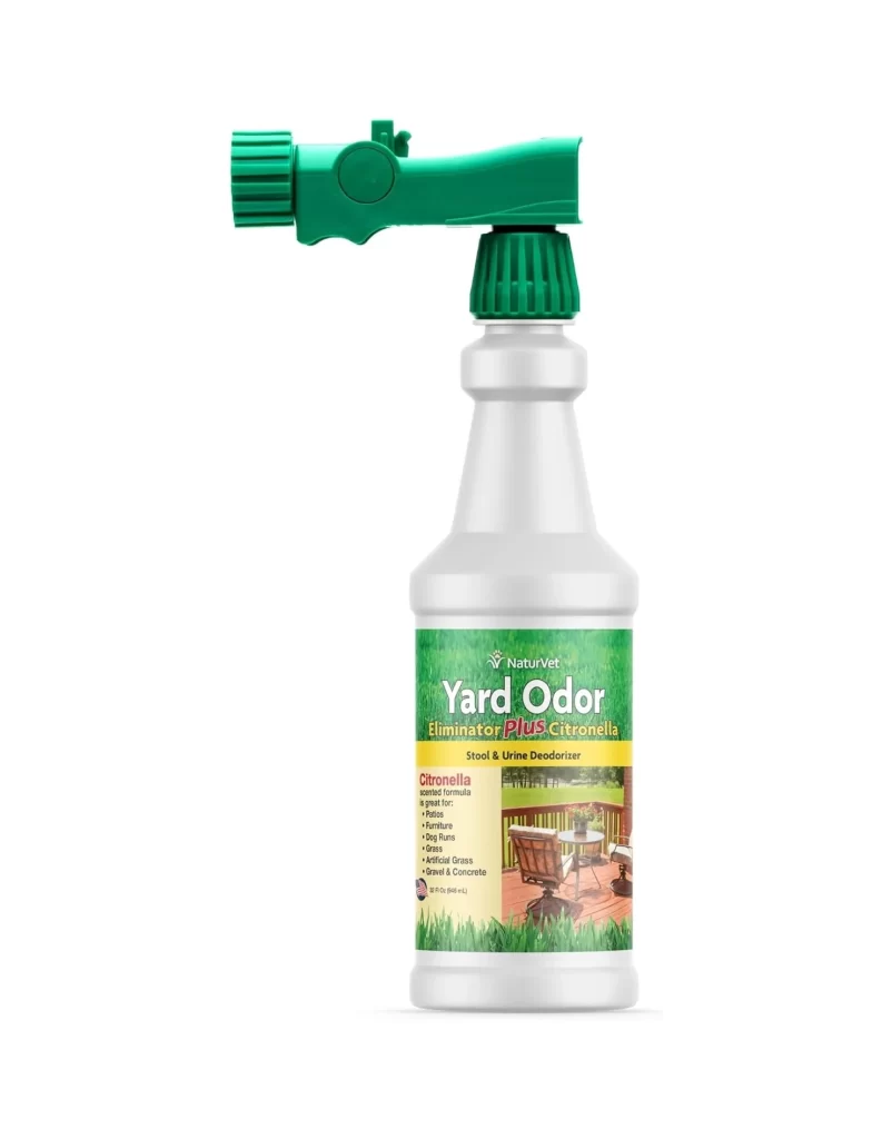 NaturVet Yard Odor Eliminator Plus Citronella Pet Supplement Packaging