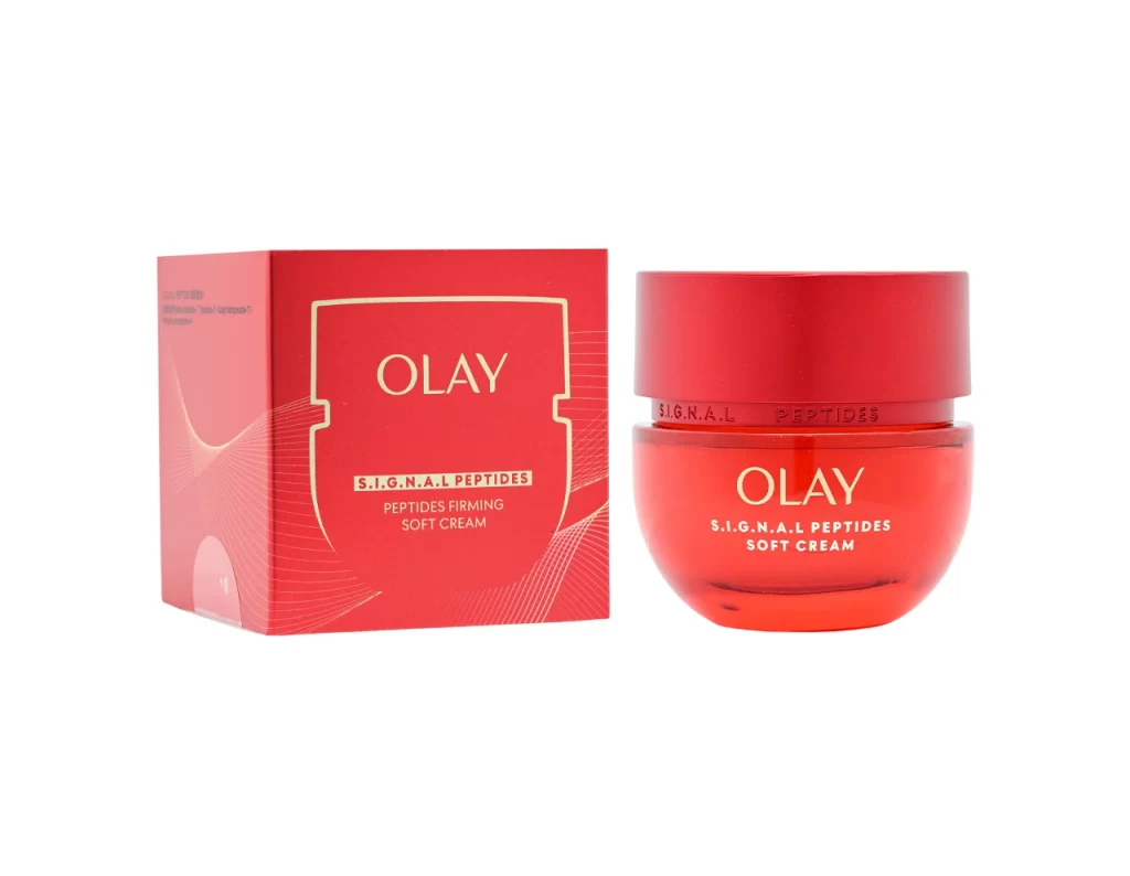 Olay S.I.G.N.A.L PEPTIDES Skincare Packaging