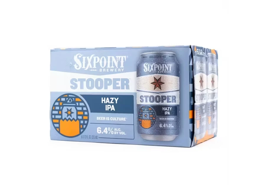 Sixpoint Brewery Stooper Hazy IPA Can Packaging