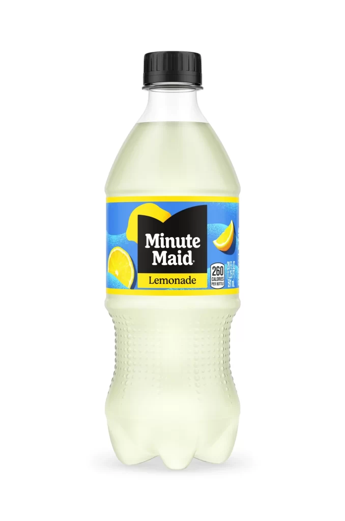 Minute Maid Lemonade Beverage Packaging
