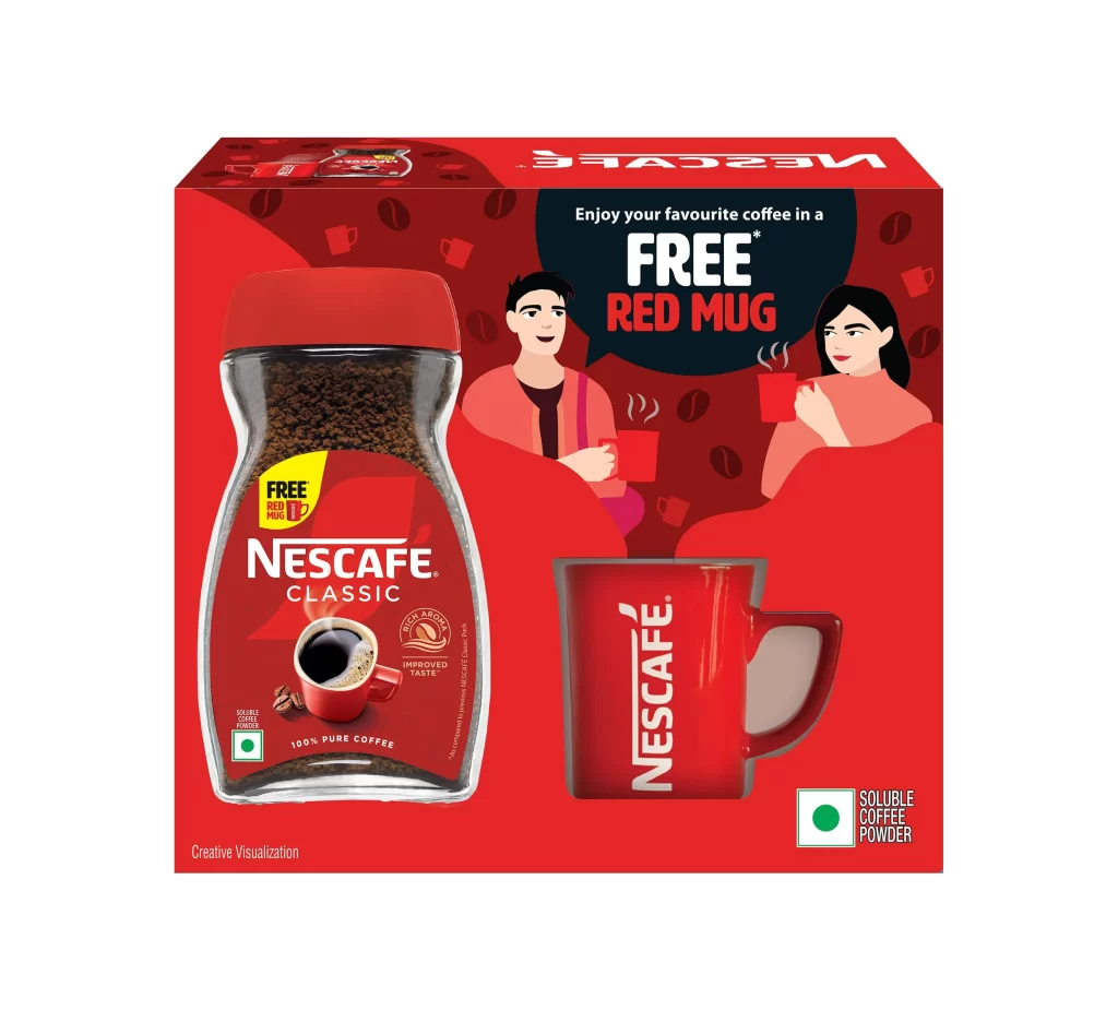 Nescafe Coffee Packaging \