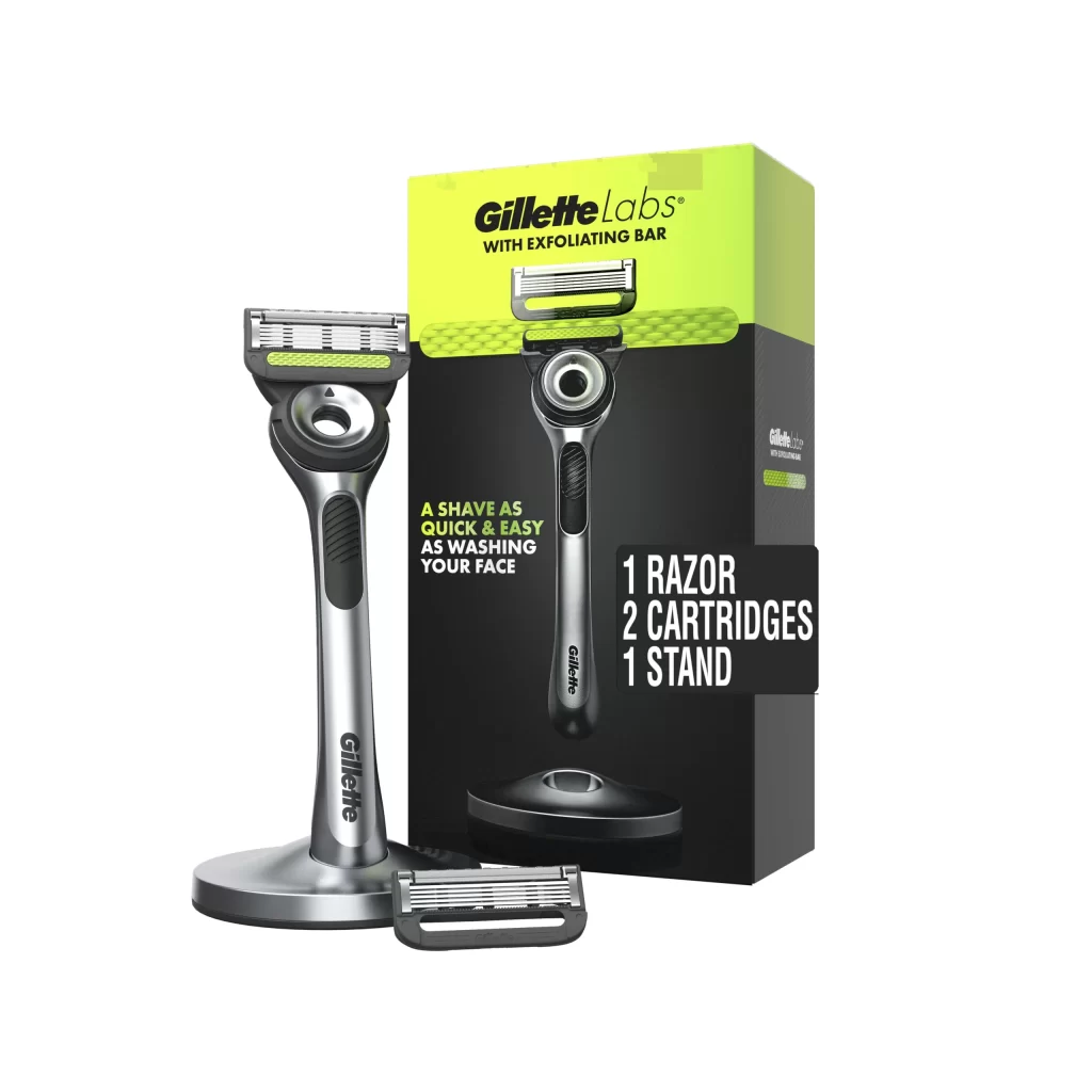 Gillette Labs Exfoliating Bar Razor Packaging