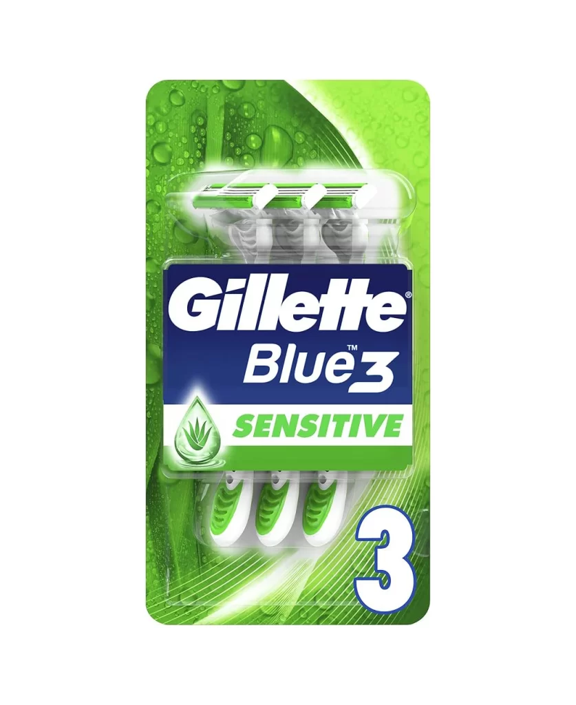 Gillette Shaving Product Packaging H