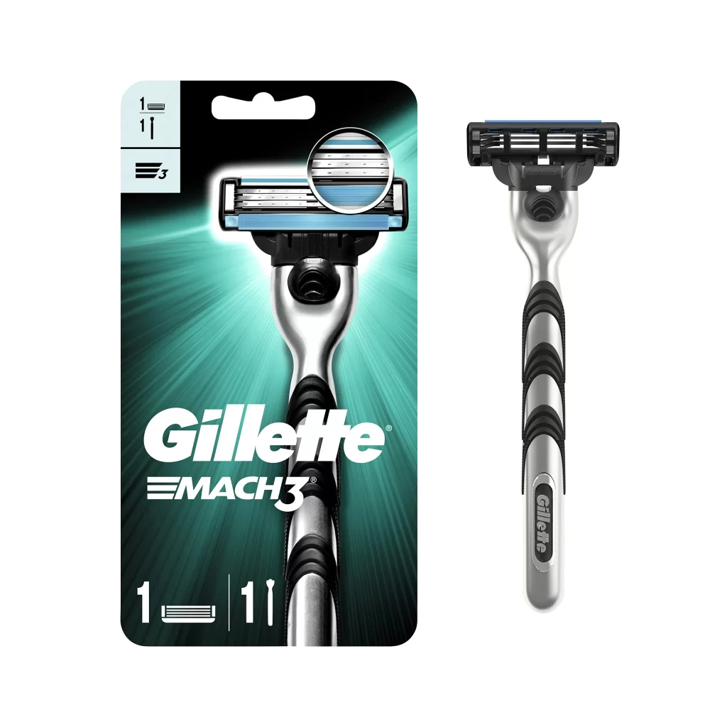 Gillette MACH3 Razor Packaging