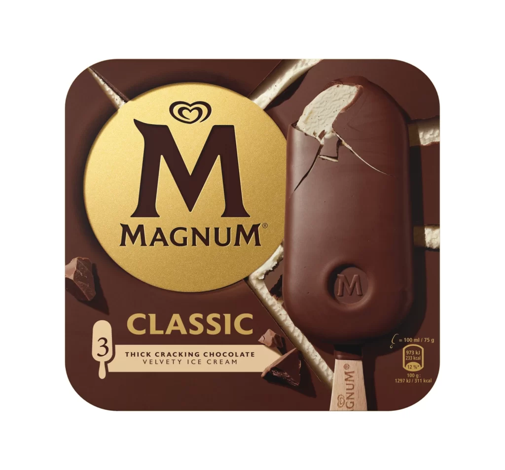 Magnum Ice Cream Packaging L
