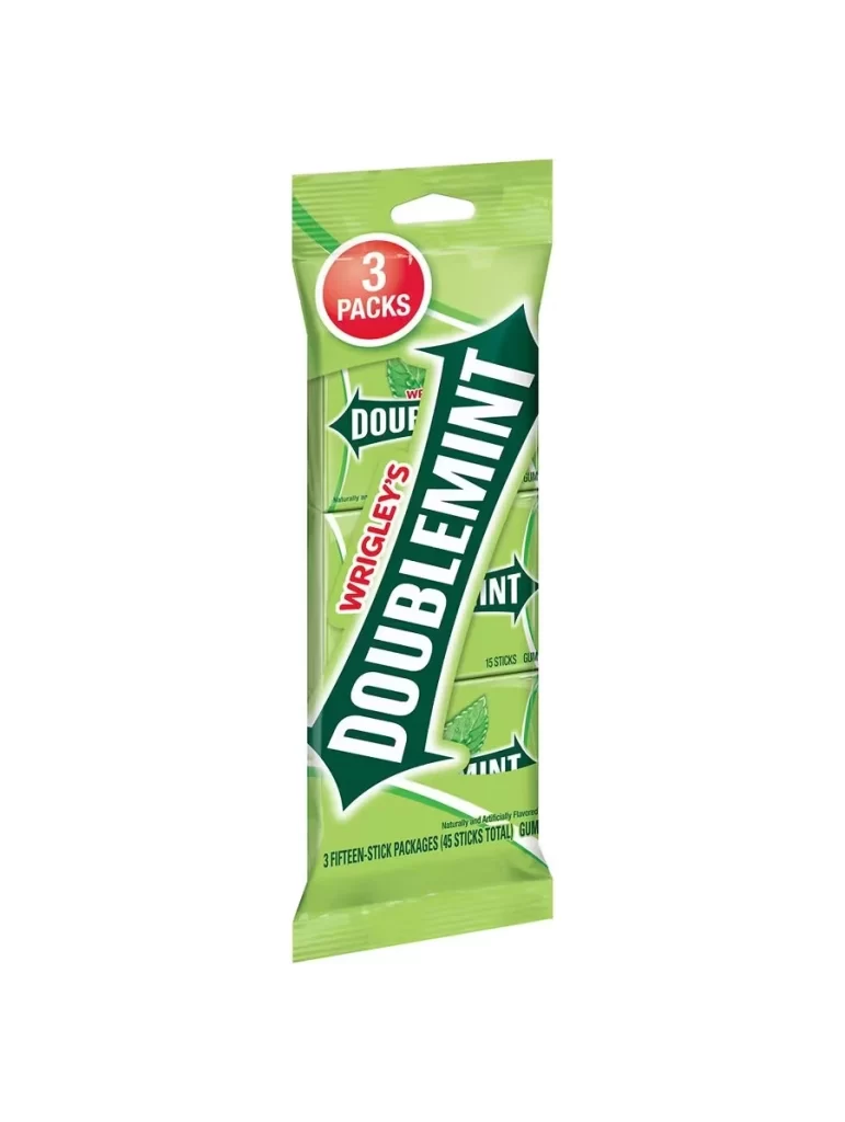 Wrigley’s Doublemint Gum Pouch Packaging