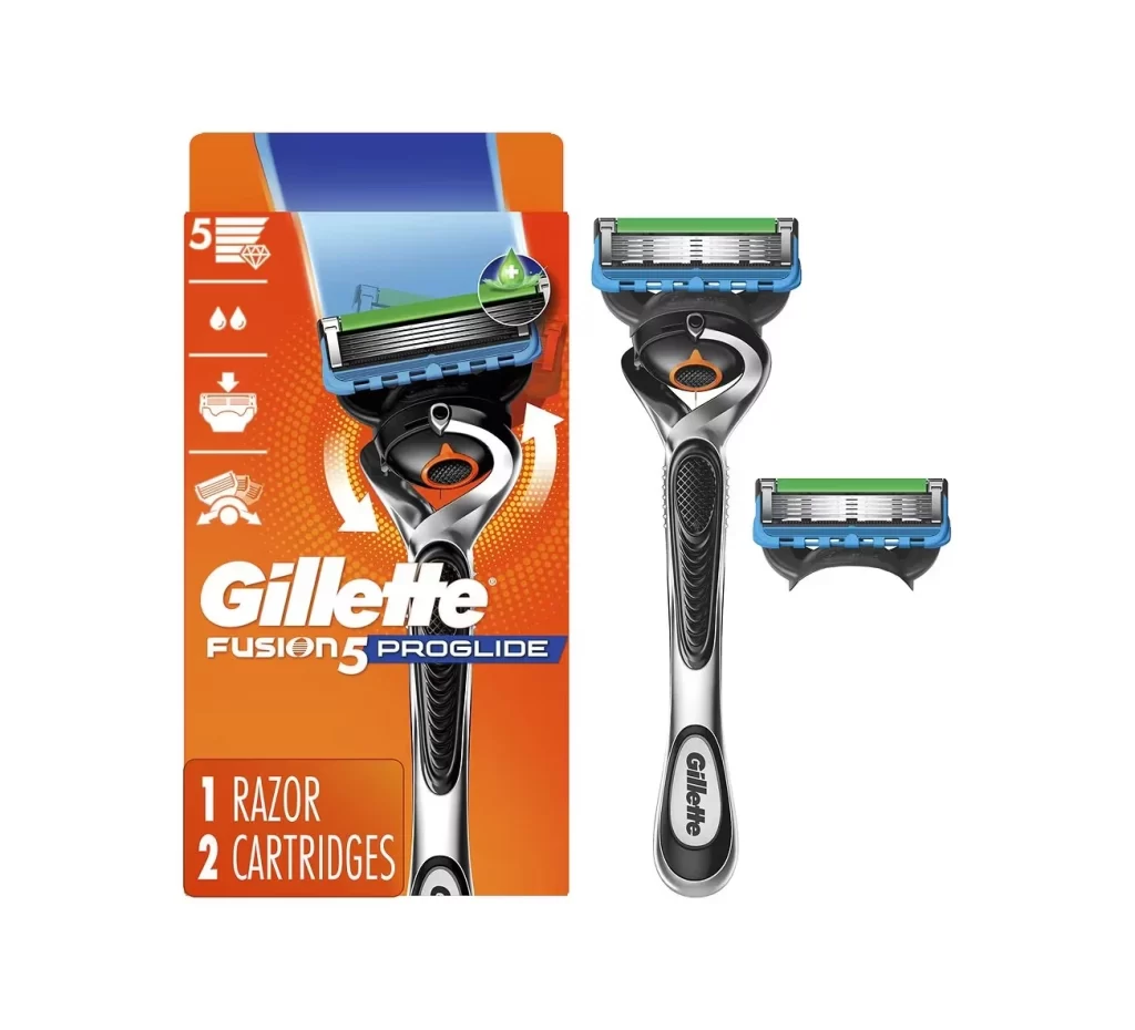 Gillette Fusion5 ProGlide Razor Packaging