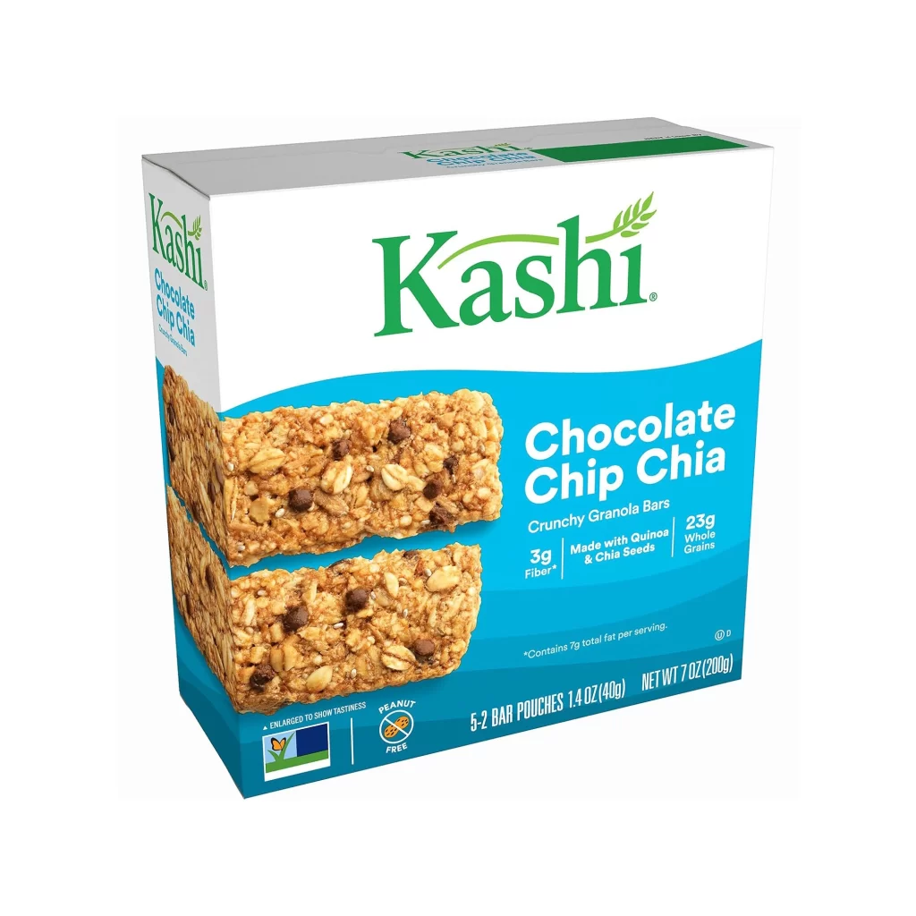 Kashi Chocolate Chip Chia Crunchy Granola Bars Chocolate Chip Chia