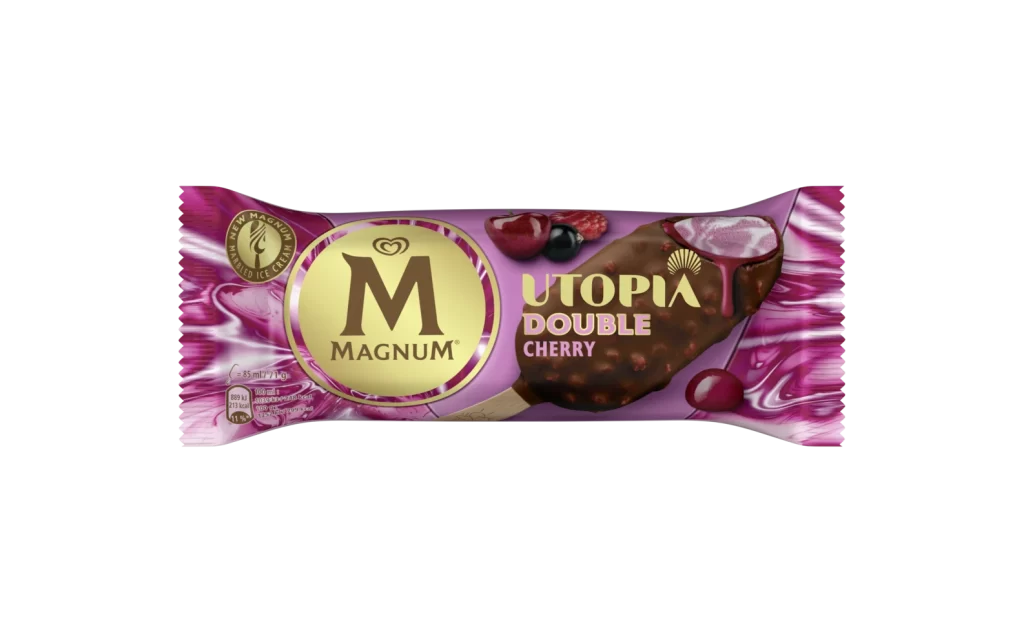 Magnum Ice Cream Packaging Double Cherry