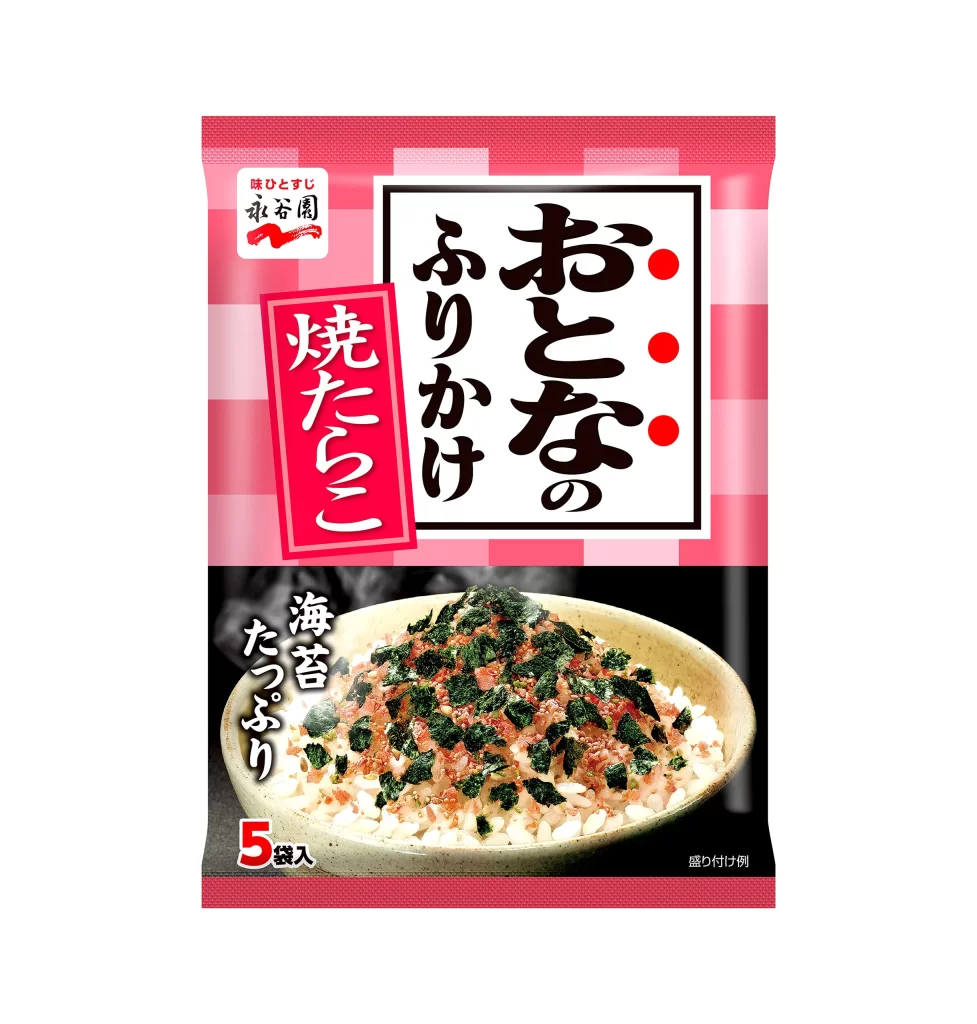 Nagatanien Adult Furikake Extra Seaweed Packaging
