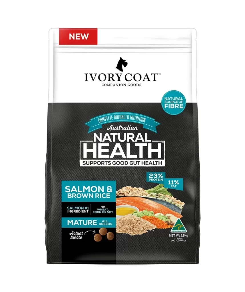 Ivory Coat Dog Food Packaging A