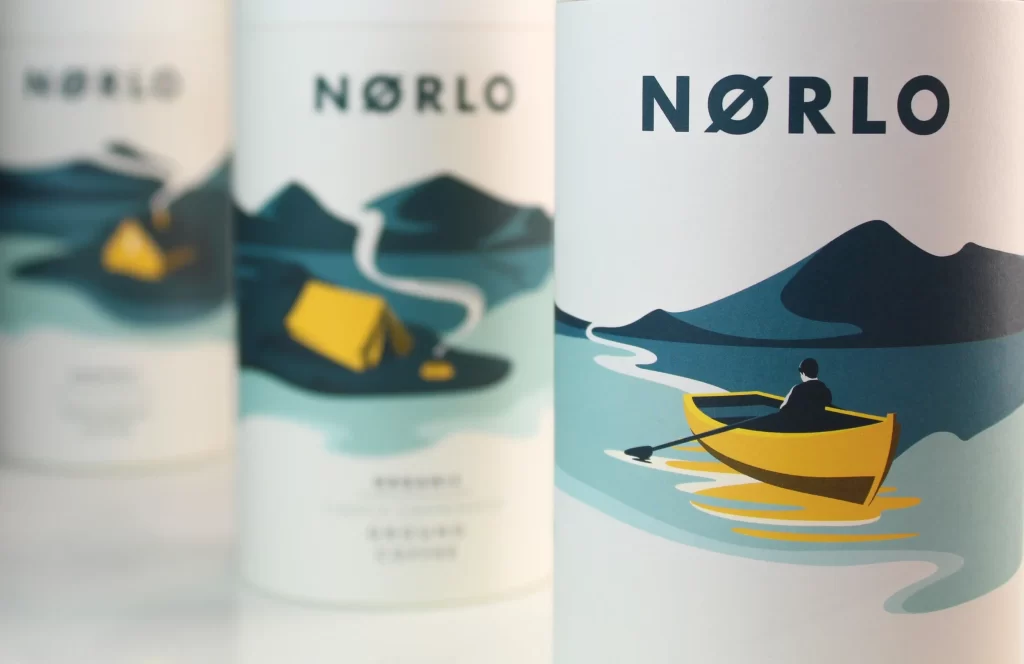 Norlo Coffee Wine Packaging