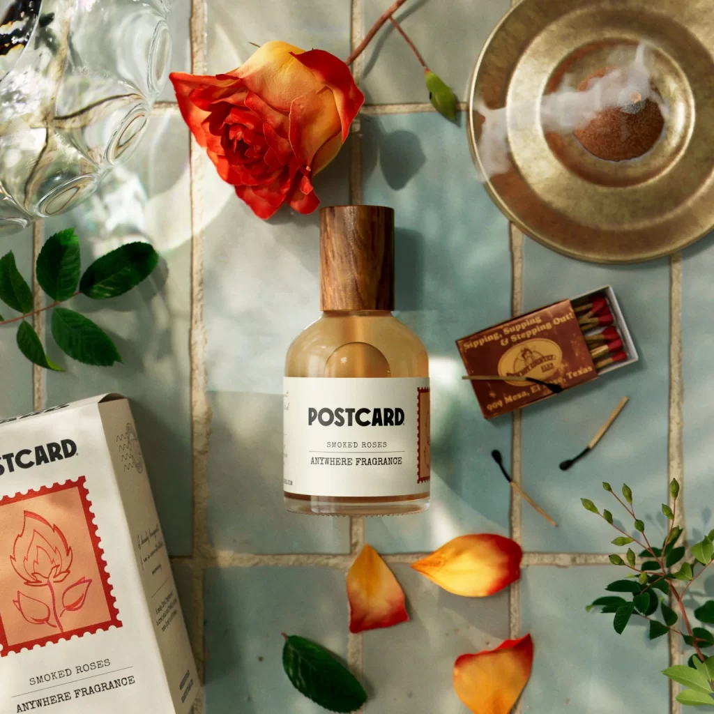 A Postcard From A Life Less Cluttered Anywhere Fragrance Packaging Box