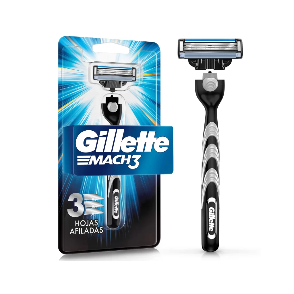 Gillette Razor Packaging Mach3