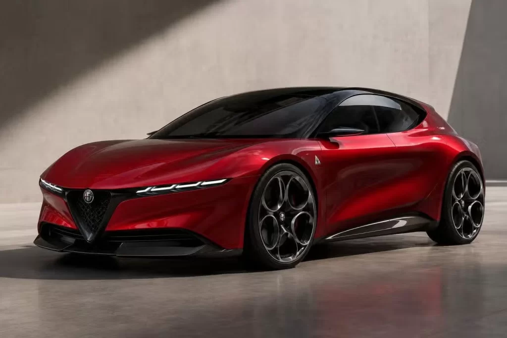 Alfa Romeo Concept 01 Red Car Packaging