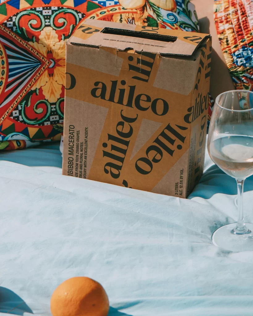 Alileo Wines Packaging White