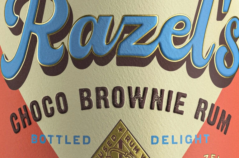 Razels Rum Packaging A