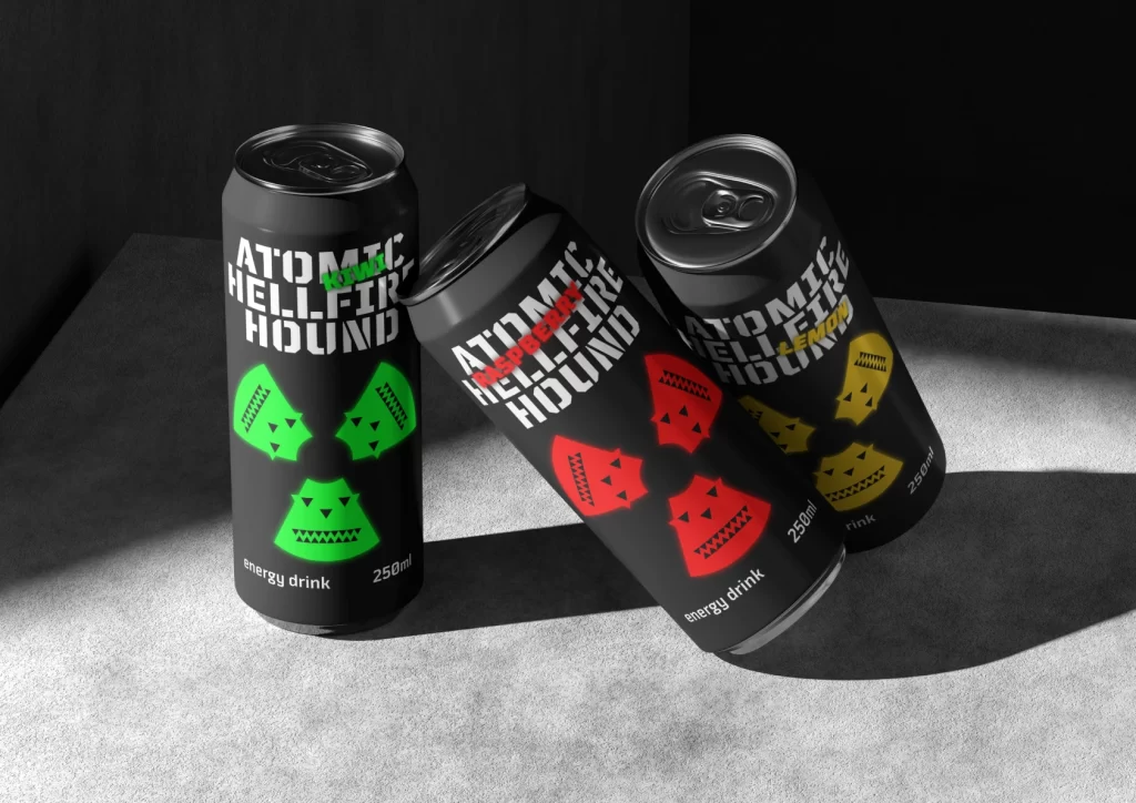 Atomic Hellfire Hound Energy Drink