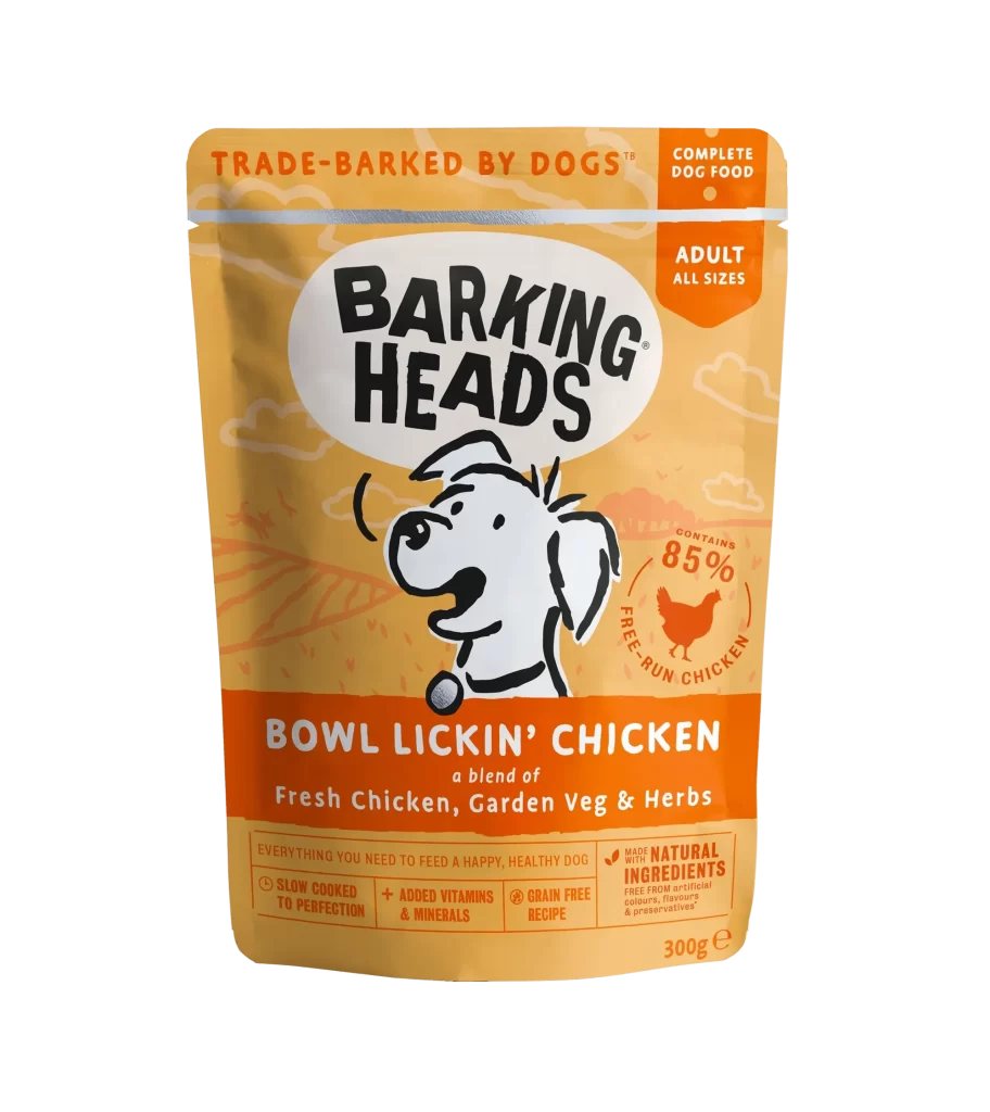 Barking Heads Dog Food Packaging C
