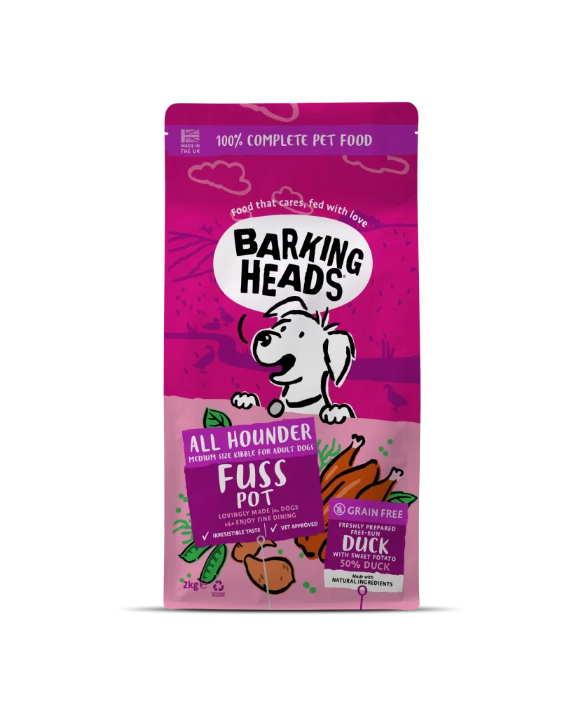 Barking Heads Dog Food Packaging G