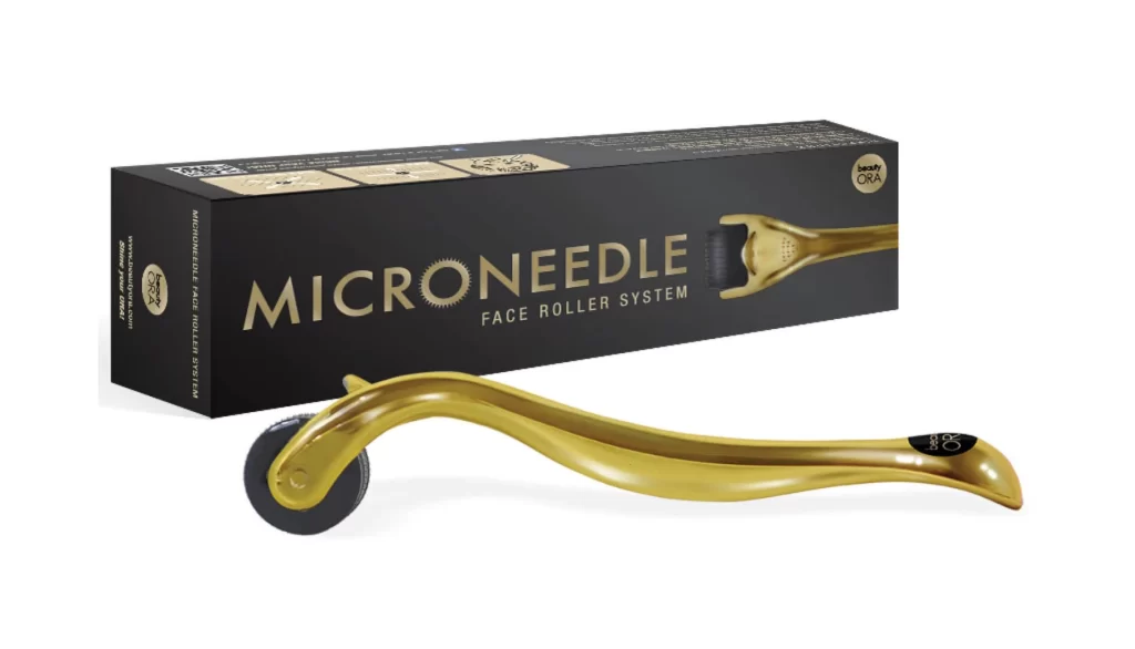 Beauty Ora Deluxe Microneedle Dermal Roller Serum Beauty Device Image 03 Packaging