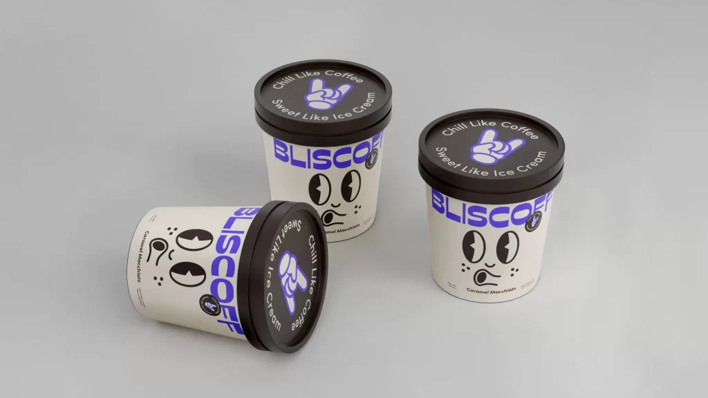 Bliscoff Ice Cream Caramel Macchiato